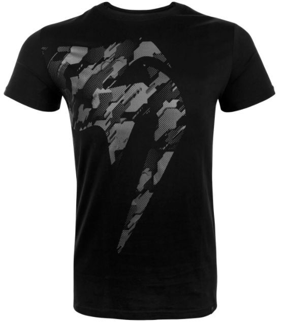 Футболка Venum Tecmo Giant T-Shirt Black Grey-S
