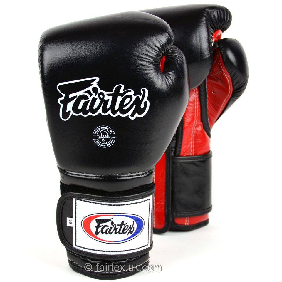 Перчатки для бокса Fairtex BGV5 Черные 12 унций