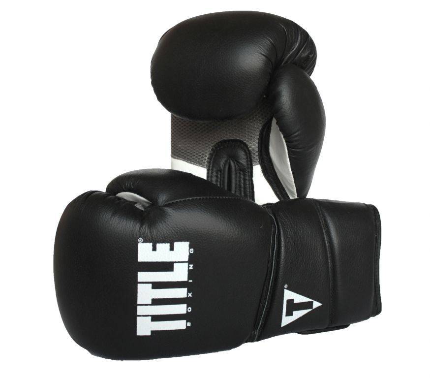Боксерские перчатки TITLE Boxing Revolution Hook and Loop Training Gloves