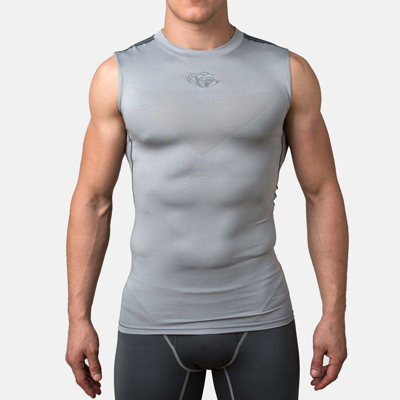 Компрессионная футболка без рукавов Peresvit Air Motion Compression Tank Heather Grey-S