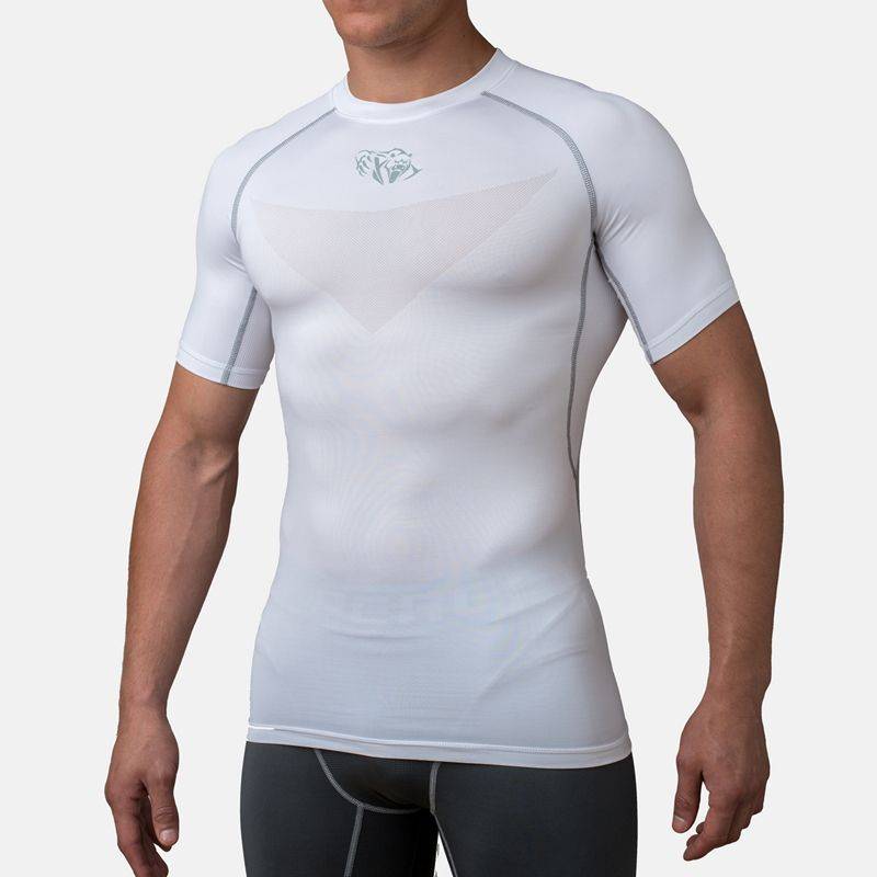 Компресійна футболка Peresvit Air Motion Compression Short Sleeve Snow Grey-S