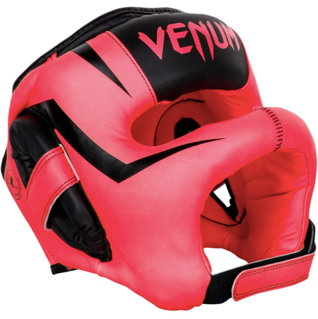 Бампер Venum Elite Iron Headgear Neo Pink-универсальный