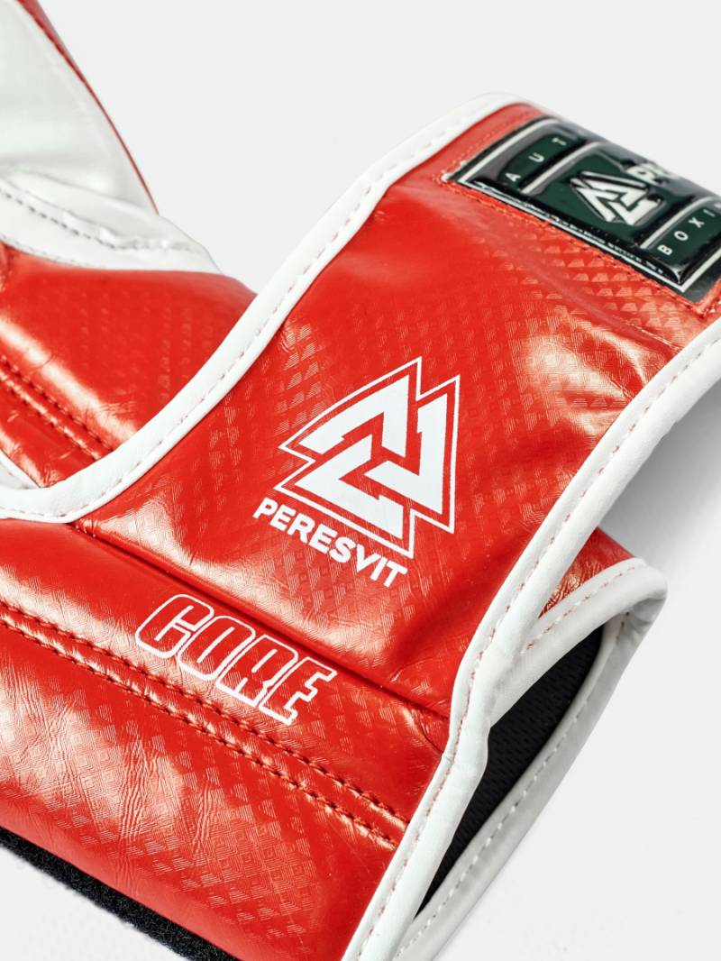 Боксерские перчатки Peresvit Core Boxing Gloves White Red 6 унций