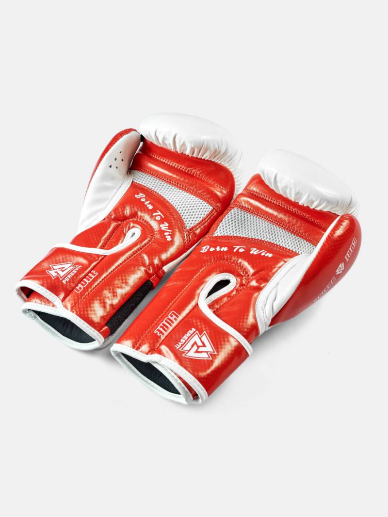 Боксерські рукавички Peresvit Core Boxing Gloves White Red 6 унцій