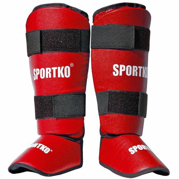 Защита для ног Sportko арт. 331 Blue/Red-S