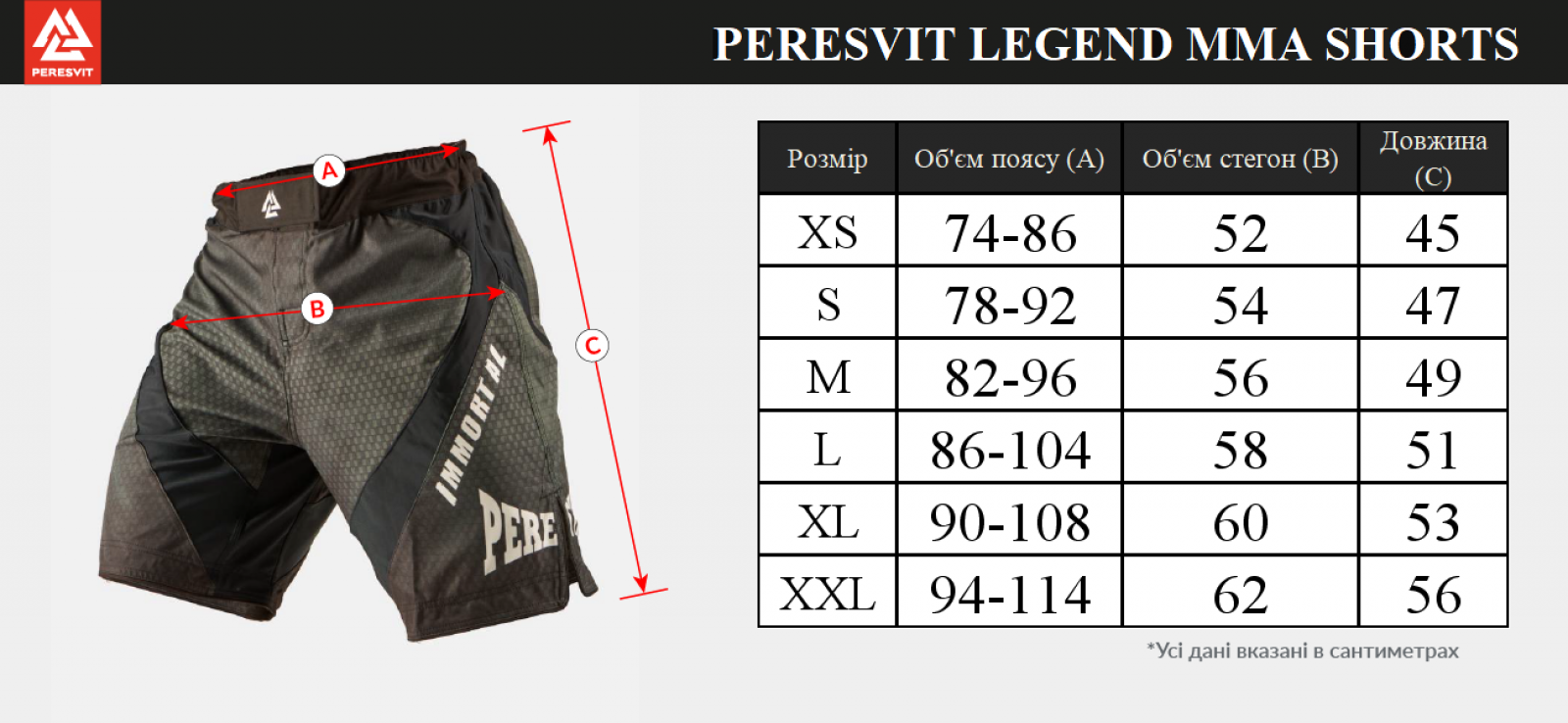 Шорты Peresvit Grunge Camo Legend Fight Shorts Размер: XS
